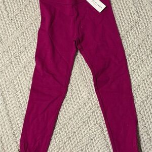 NWT Janie and Jack Fuchsia Leggings, size 6